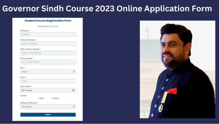 Governor Sindh Free IT Courses Registration 2023